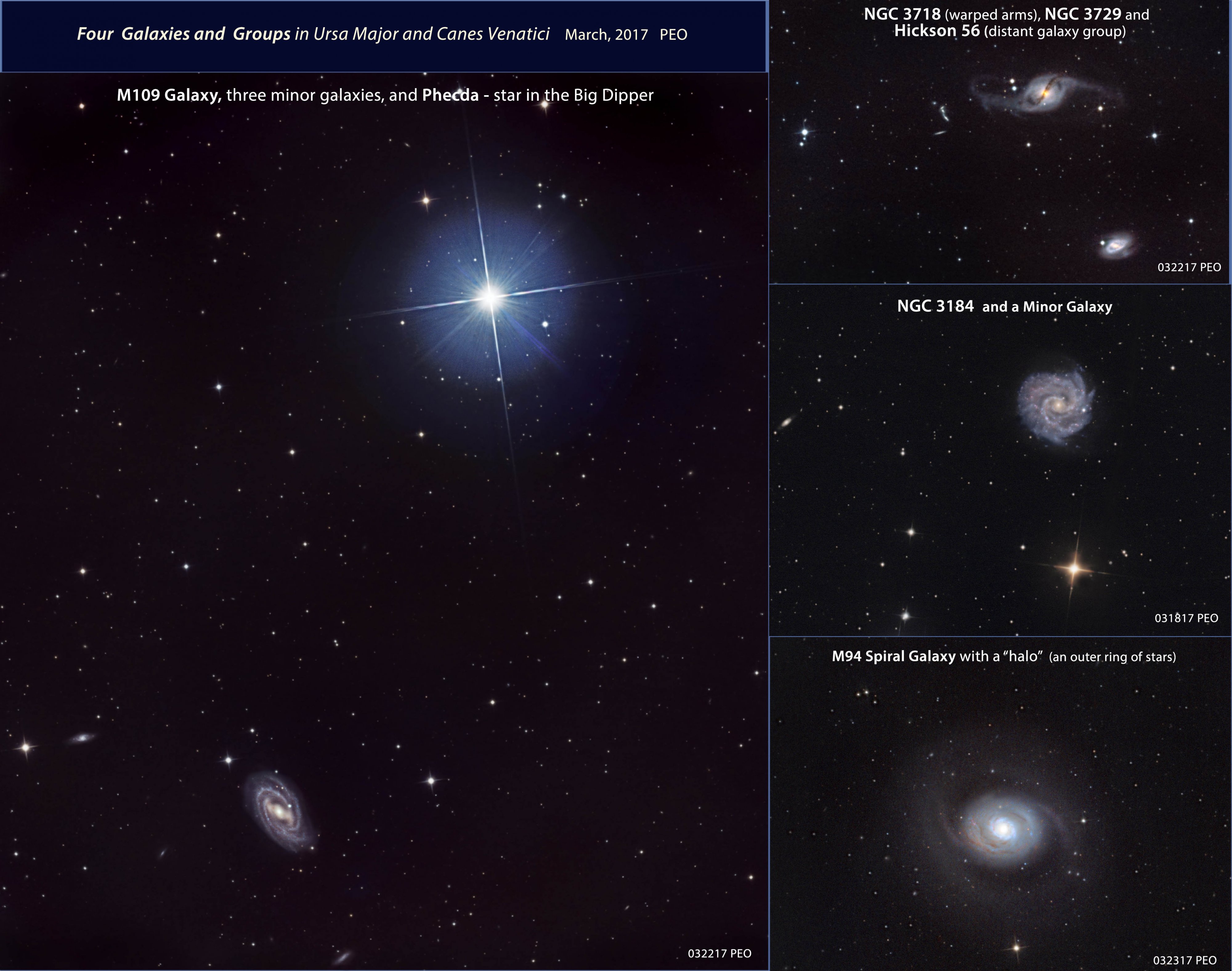 4 Galaxies in Ursa Major